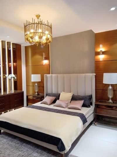 Crown 9th Floor 3 Bed DD Flat For Rent  Demand 95000.10000 maintenance  Light,fan,AC etc. Semi Furnish Car Parking  CCTV camera *Code(16698)*