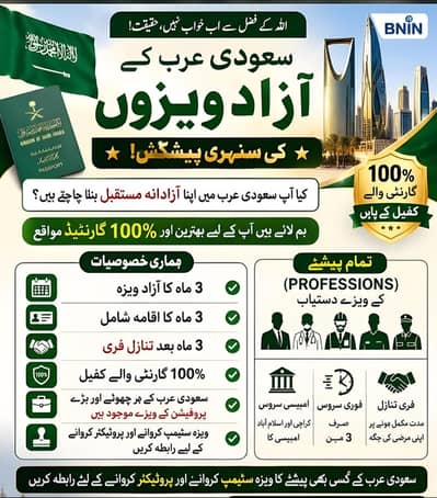 Saudi Arabia Visa Services – 100% Guaranteed