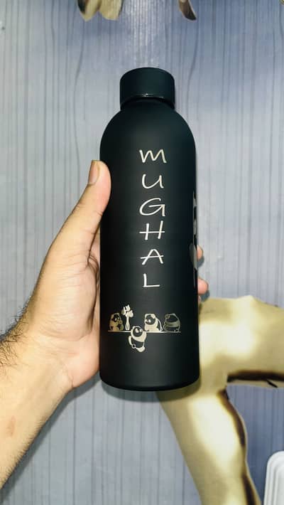 Customised Stainless Steel Matte Water Bottle