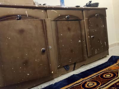 three side cupboard