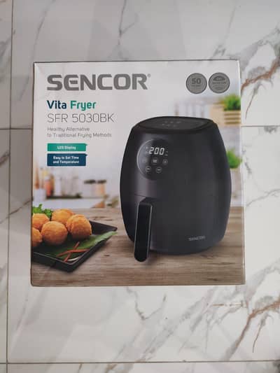 Sencor Vita Air Fryer SFR 5030BK – Brand New | Box Packed | Never Used