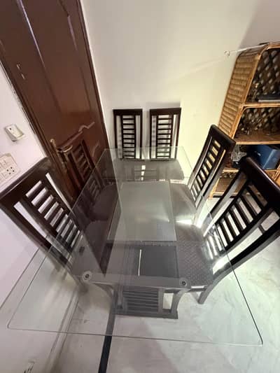 Dinning Table/ 6 Seater/ Wooden / Dinning Chairs/ lunch Table