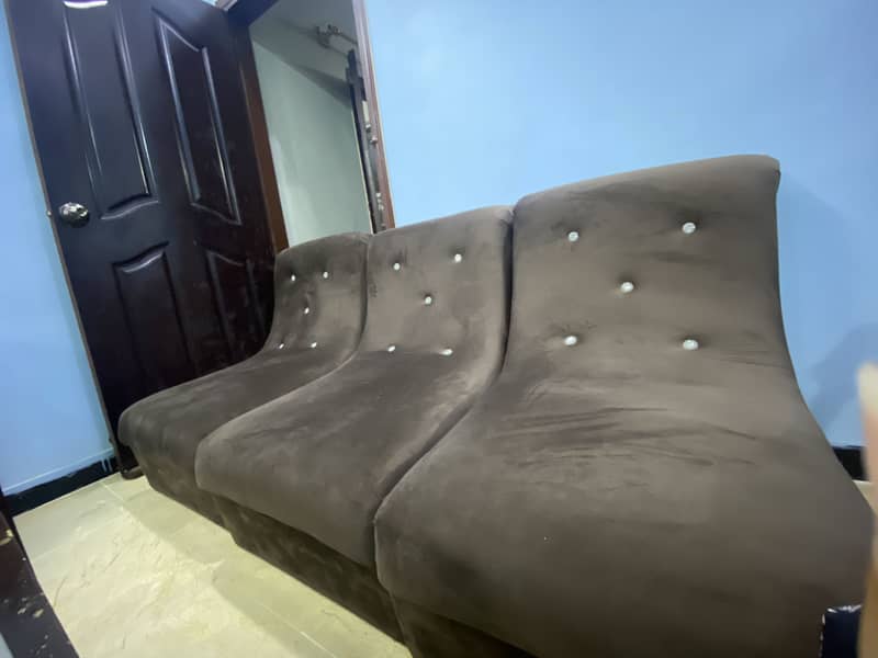 Sofa set 4 seats single single 2