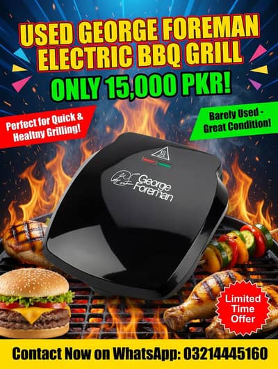 electric steel grill imported