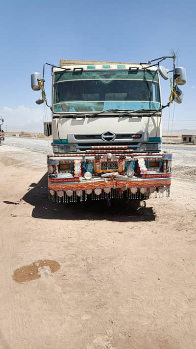 Hino dumper truck