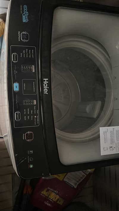 Haier top load 8.5kg