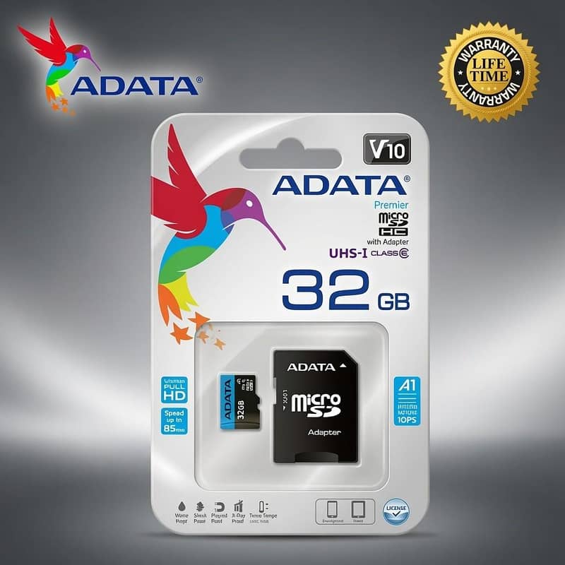 Adata original SD card 0