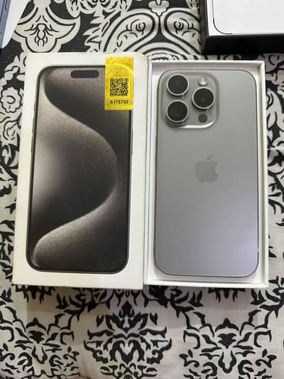 Apple iPhone 15 Pro 256Gb Official PTA Approved
