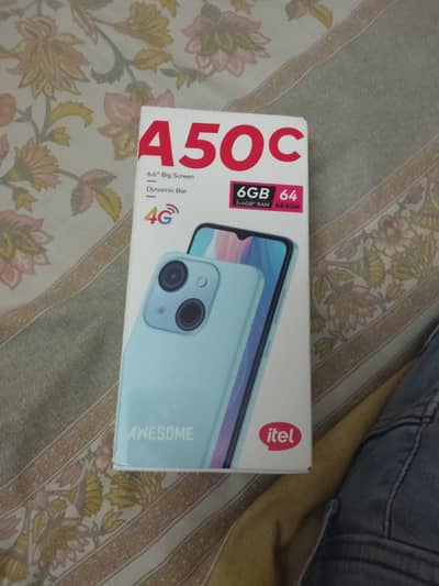 Itel A50C ( 2+ 4 GB RAM.  64 GB ROM