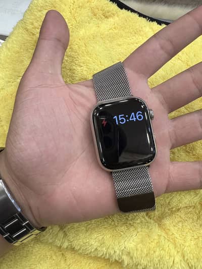Apple series 7 stainless steel silver