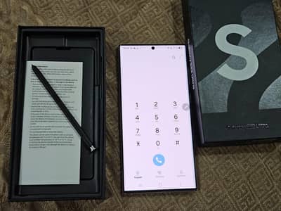Samsung Mobile S22 Ultra Official Pta Dual Sim 512gb 108Mp Camera