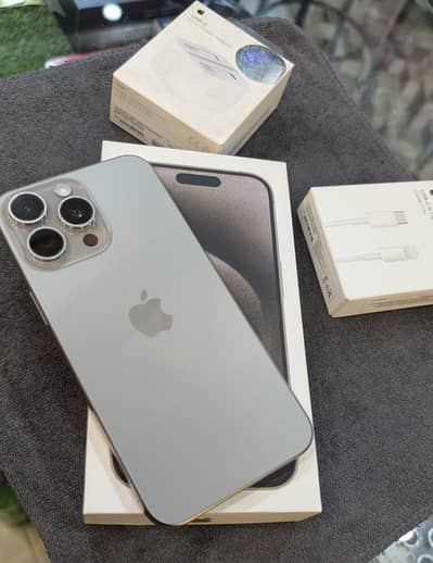 Apple iPhone 15 Pro Max pta Approved 256GB