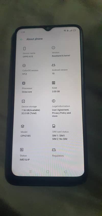 OPPO A15