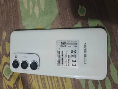 Tecno Spark 40 pro plus All oky 3 month use Box Charger Sat Ha