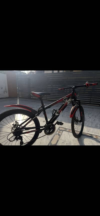 Very less used good condition mountain bike