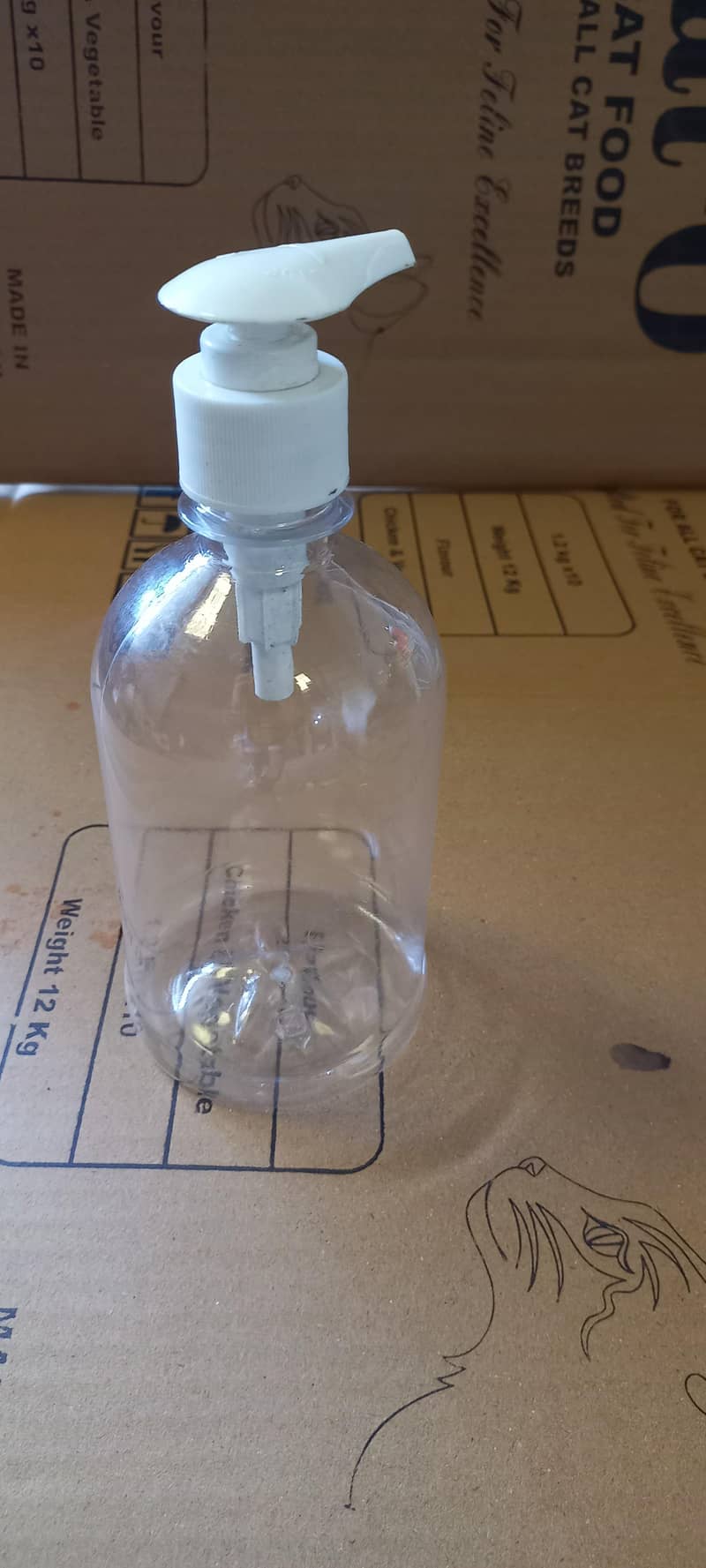 bottle and push pump 3