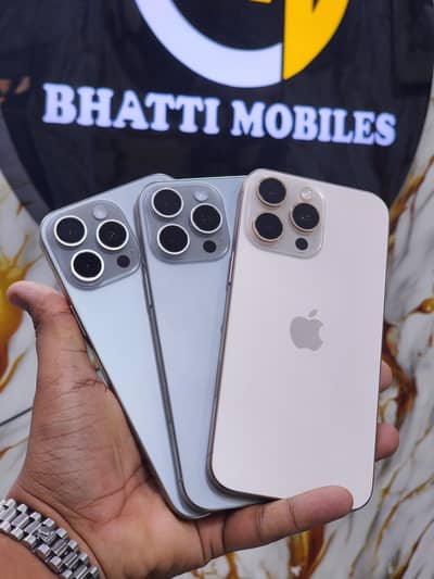 Iphone 16 Pro max  Non PTA 4 Month Sim Time