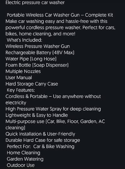 portable washer
