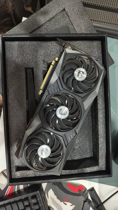 Nvidia Rtx 3080 10GB Trio Fan Gaming X  Sealed card with Box 10/10