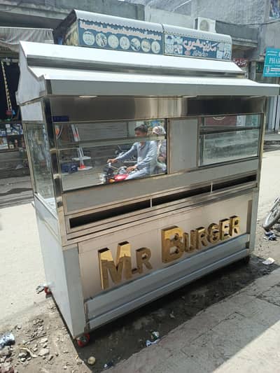 burger shawarma counter SS aapke plan ke mutabik banae jaate Hain