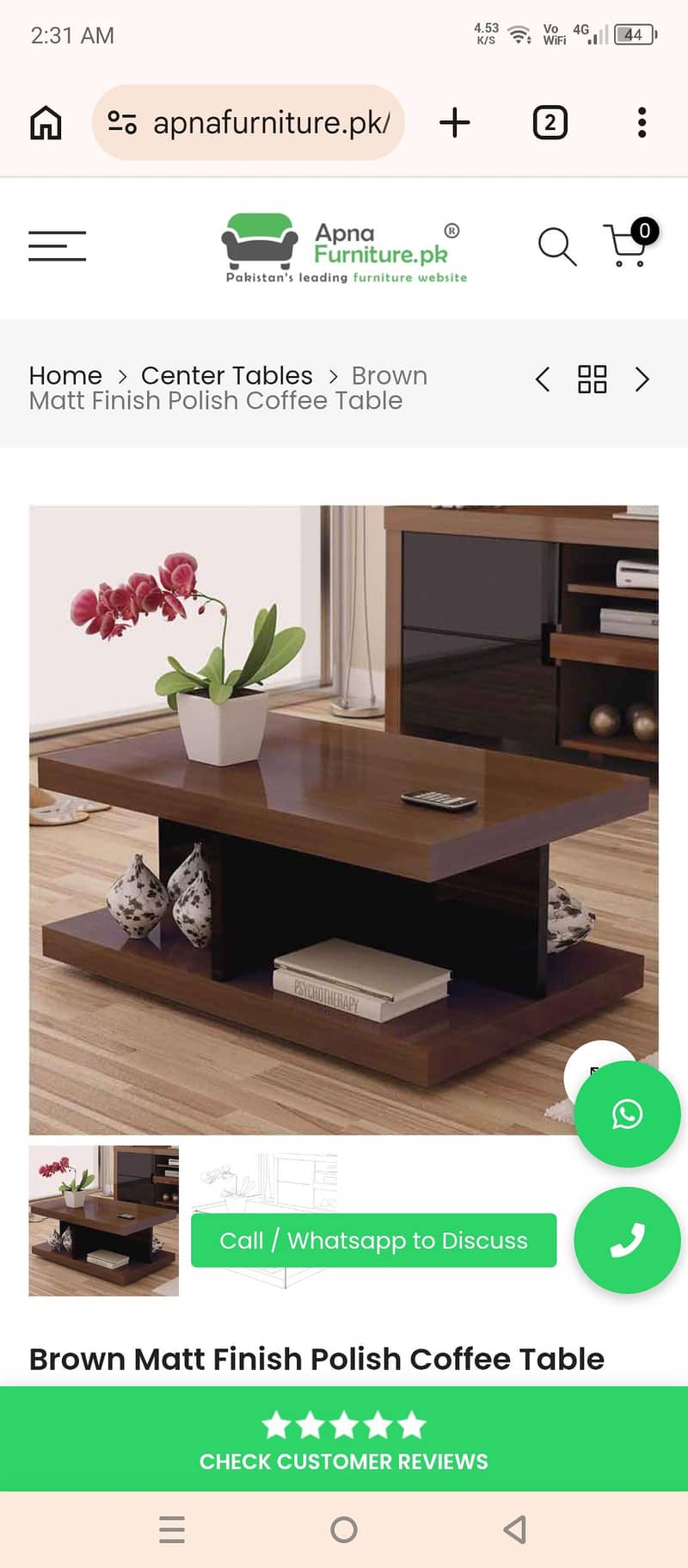 Coffee table 2