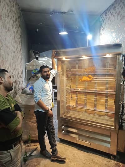 Chicken rotisserie machine 5 rods aapke plan ke mutabik banae jaate