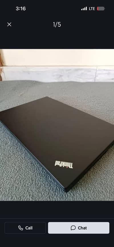 Lenovo x 260 core i5 6th gen 16gb ram