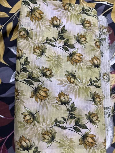 2 piece dress cotton lawn material