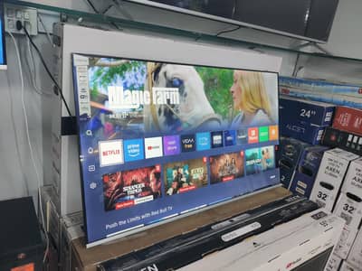 65" INCH SAMSUNG TcL Led Tv smart ANDROID Q LET WARRANTY O3OO18O212O