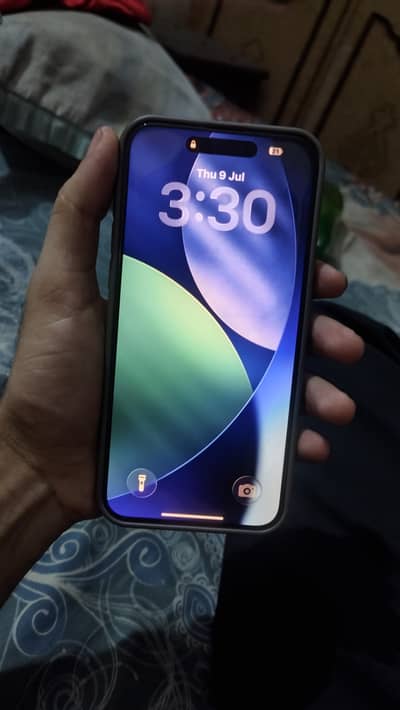 iPhone 15 Pro Max Excellent Condition JV Navy Blue