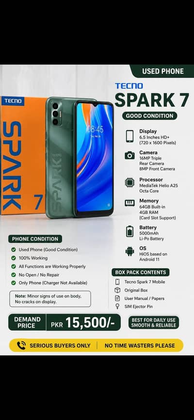 Tecno spark 7