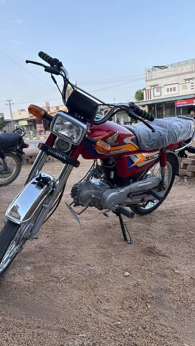 Applied Honda CD 70 2025