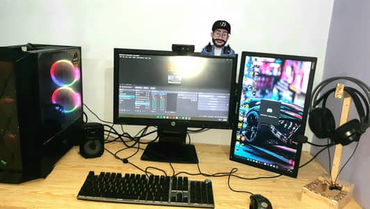 gaming pc & editing pc full new 