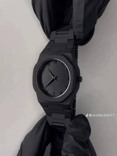 urgent Matte Black Fashion Watch - Like New