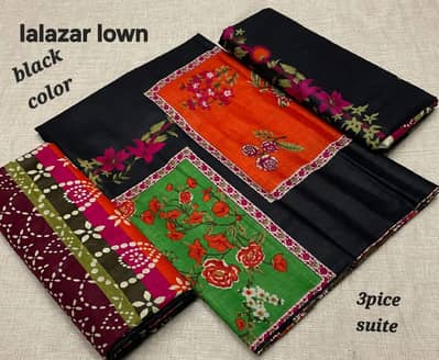 Trending Article Printed 3 Piece With Lawn Dupatta