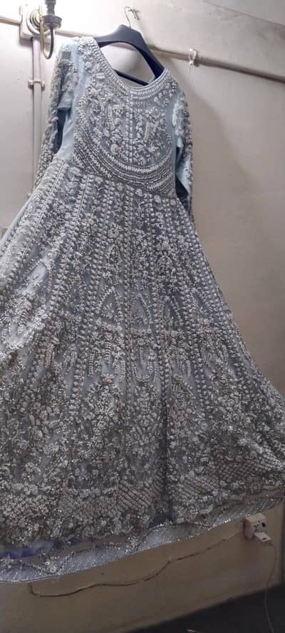 bridal Maxi ice blue colour. . .