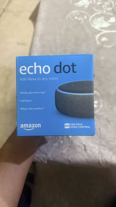 Amazon echo dot 3 brand new box pack