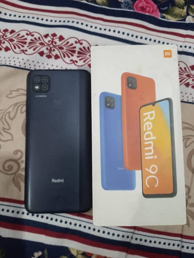Xiaomi Redmi 9C 3.64 gb only box ha add wla nabr par rabta krna