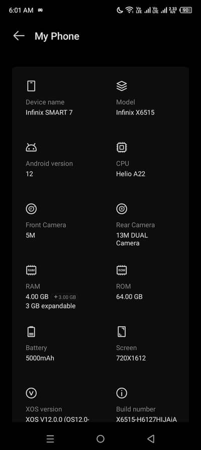 Infinix Smart 7
