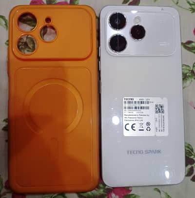 Tecno Spark 40 6+6/128 gb 10/10 condition Scratchless Phone