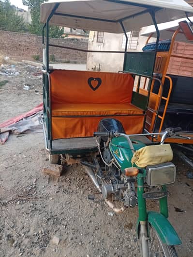 GINGQI genuine rickshaw green colour
