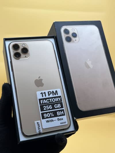 Apple iPhone 11 Pro Max 256 GB Factory unlock NoN PTA 90% BH