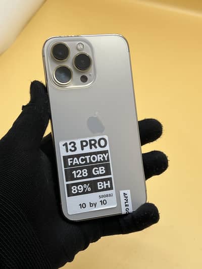 Apple iPhone 13 Pro 128 GB Factory unlock Non PTA 89% Battery Health