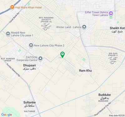 1 Kanal Plot For Sale Main Boulevard Near Bahria Town Phase 3 Premier
