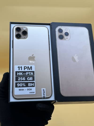 Apple iPhone 11 Pro Max 256 GB HK physical dual Sim PTA Approved 90%