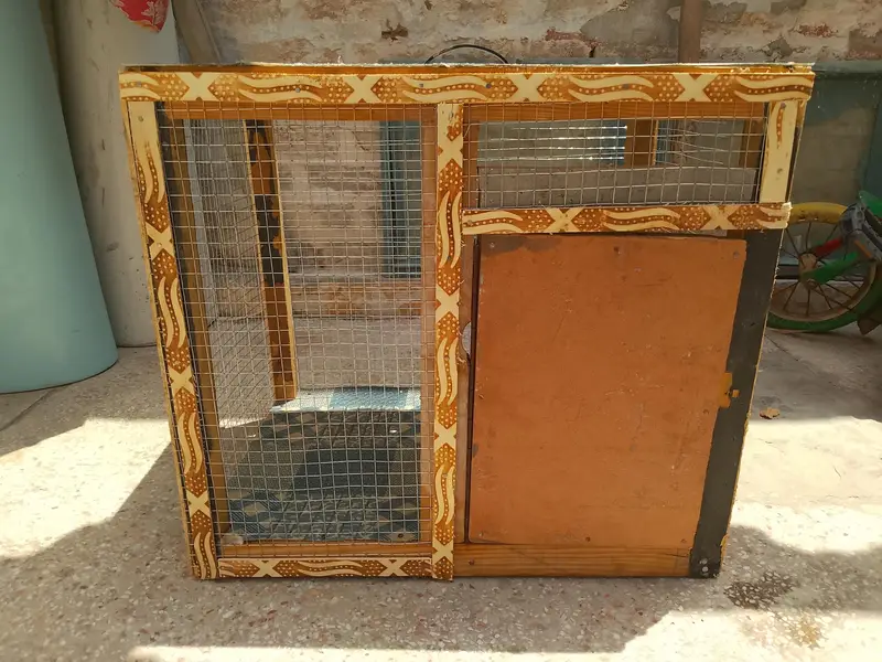 pure wooden cage — photo 3