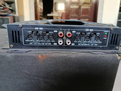 amplifier and speaker