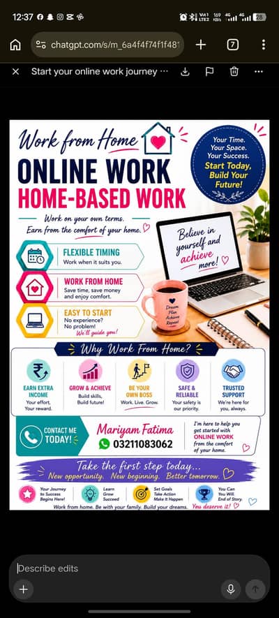 Work from home