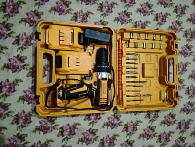 36V Original DeWalt Drill Machine with Two Lithium batteries