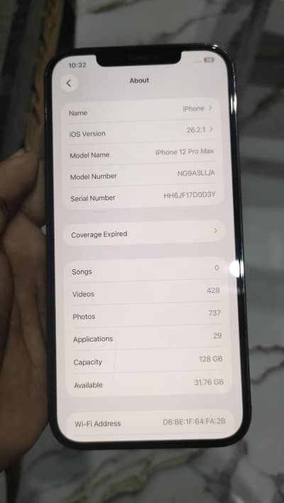iPhone 12 pro max